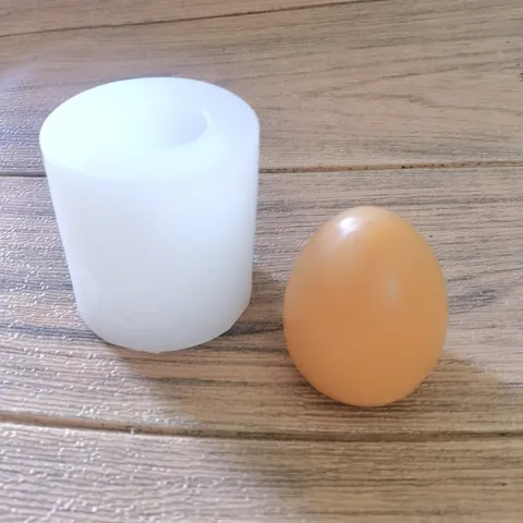 3D Egg Shaped Silicone Mold For Chocolate Mousse Cake Baking Creative DIY Aroma Plaster Soap Making Tool Kitchen Bakeware
