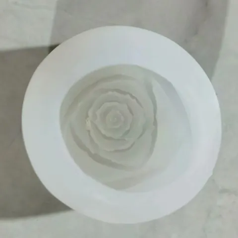 Stampo per Sfere di Ghiaccio in Silicone a Forma di Rosa 3D Vassoio per Cubetti di Ghiaccio a Forma di Fiore per Decorazione di Torte di San Valentino Strumenti da Cucina