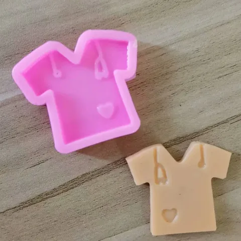 Nurse Scrub Stethoscope Heart RN Silicone Mold For Resin Casting Keychain Car Pendant DIY Handmade Crafts Jewelry Making Tool