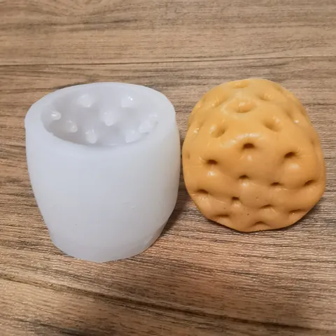 Cylindrical Honeycomb Silicone Mold For Aromatherapy Candle Making Tool Chocolate Mousse Baking Cake Decorating Silicone Mold