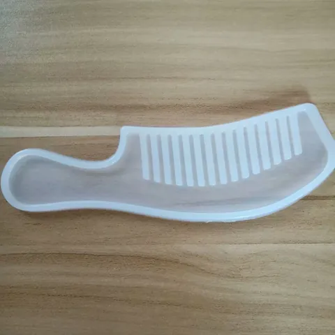DIY Retro Mirror Comb Silicone Mold Resin Casting Tool Crystal Glue Mold For Handmade Jewelry Craft Mirror Effect Design