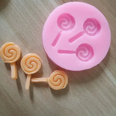 Silicone Ice Cream Lollipop Baking Molds Multiple Shapes DIY Chocolate Resin Molds For Cake Decorating Cheese Candy Lollipop Tools