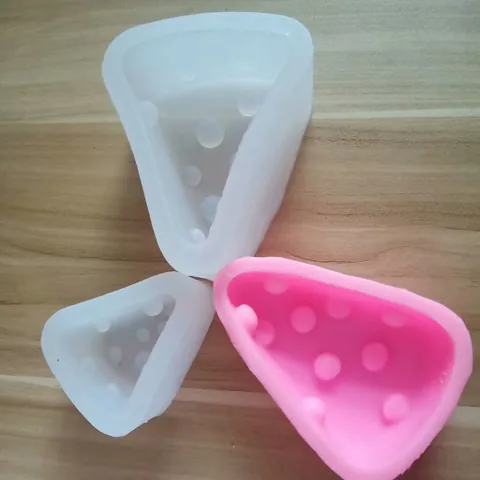 Creative Cheese Shape Silicone Mold For DIY Baking Ice Cream Cake Chocolate Decoration Kitchen Fondant Tool