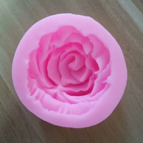 Stampo in Silicone a Forma di Rosa 3D per Decorazione di Torte Fondente Cioccolato Fai da Te Strumento per Pasticceria