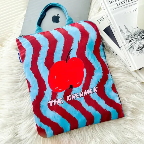 Women Fashion Graffiti Cat Printed Tote Bag Large Capacity Oxford Cloth Handbag Shoulder Laptop Sleeve Shopping Travel Bag