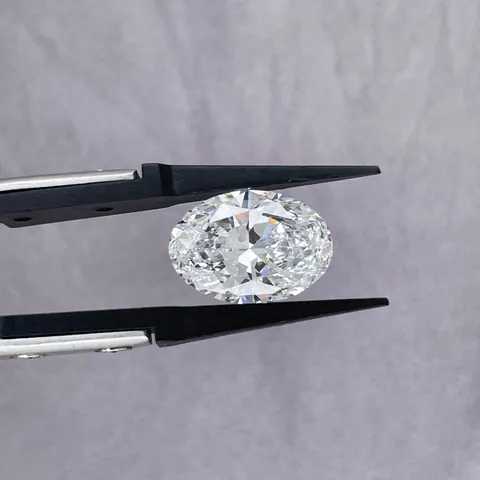 IGI Certified Lab Grown Diamond Oval Brilliant Cut HPHT CVD Loose Diamond D E Color VS1 VVS2 Clarity Engagement Jewelry Stone