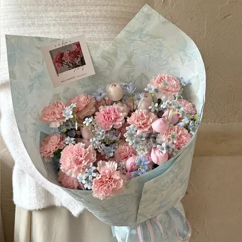 Papel de Regalo con Relieve de Flores Papel de Kapok Patrón de Rosa Vintage para el Día de la Madre Ramo DIY