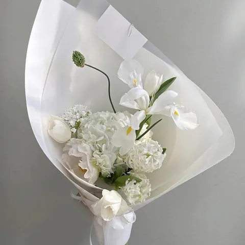 Transparent Matte Vellum Paper For Flower Wrapping DIY Bouquet Packaging Waterproof Sulfuric Acid Paper Floral Craft Supplies