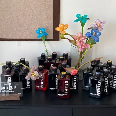Professional Fresh Flower Dye Absorption Colorant Liquid For Rose Tulips Florist DIY Floral Art Crafting KELIMEI