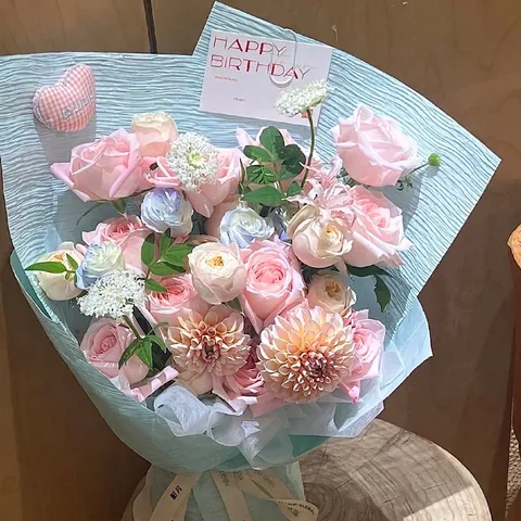 Handmade Pleated Texture Wrapping Paper For Flower Bouquet Gift DIY Craft Materials Floral Packaging Decor Supplies