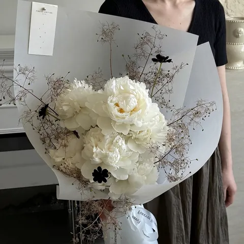 Transparent Matte Vellum Paper For Flower Wrapping DIY Bouquet Packaging Waterproof Sulfuric Acid Paper Floral Craft Supplies