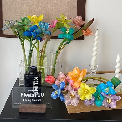 Professional Fresh Flower Dye Absorption Colorant Liquid For Rose Tulips Florist DIY Floral Art Crafting KELIMEI