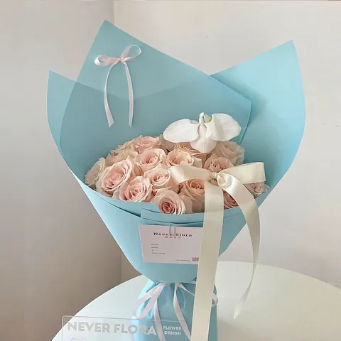 Solid Color Flower Wrapping Paper Fenghua Paper Series Waterproof Tear Resistant Matte Art Paper For Floral Bouquet Gift Packaging