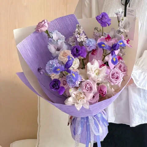 Handmade Pleated Flower Wrapping Paper For Bouquet Gift DIY Floral Art Materials Embossed Crinkle Texture Decorative Paper Sheets