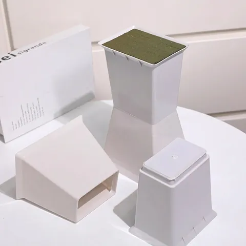 Thickened Waterproof Plastic Square Flower Arrangement Base Bouquet Inner Liner Fixed Holder For Home Wedding Floral Decor