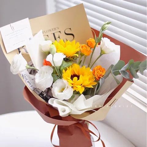 Waterproof Art Paper Flower Wrapping Paper Matte Solid Color Bouquet Packaging Materials For Florist Wedding Party Gift