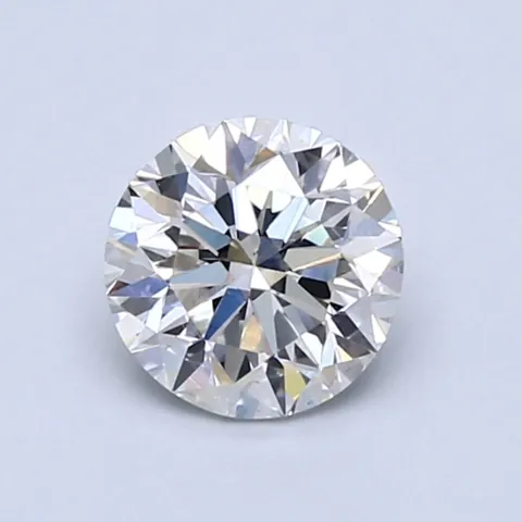 GRA Certified Round Brilliant Cut Moissanite Loose Stone D Color VVS1 Clarity Hearts and Arrows Moissanite Diamond Gemstone