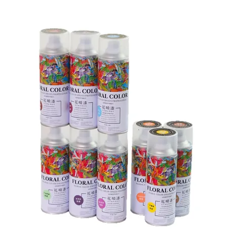 Professional Floral Color Spray For Fresh Flowers Water Based Quick Dry Eco Friendly Flower Decoration Dye Aerosol Spray Paint For DIY Bouquet Arrangement