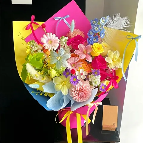 Carta Kraft Ispessita 157 Per Confezionamento Bouquet Di Fiori Tinta Unita Impermeabile Confezione Floreale Carta Fai Da Te Per Fiorista