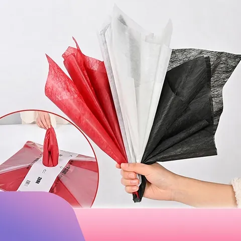 Waterproof Flower Wrapping Paper Pull Out Milk Cotton Texture Florist Packaging Material For DIY Bouquet Gift Decor