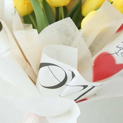 Waterproof Pull-Out Milk Cotton Paper Flower Bouquet Wrapping Paper DIY Floral Lining Paper For Wedding Party Home Gift Packaging