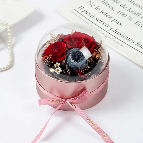 Koreanischer Blumen-Geschenkkarton Herzform Papp-Umschlagbox Jute-Kürbis-Bouquet-Verpackungsbox Für Valentinstag Hochzeit Party Geschenkverpackung