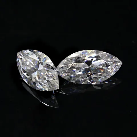 D Color VVS Clarity Marquise Cut Moissanite Loose Stone Sparkly Lab Created Diamond For Jewelry Making Ring Setting DIY