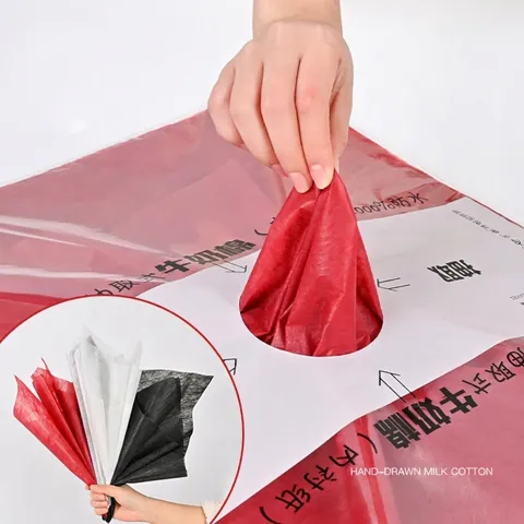 Waterproof Pull-Out Milk Cotton Paper Flower Bouquet Wrapping Paper DIY Floral Lining Paper For Wedding Party Home Gift Packaging
