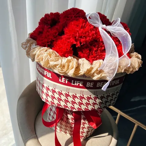 Carta da Pacchi per Fiori Pied de Poule Carta Speciale Impermeabile Più Fogli per Confezioni Regalo San Valentino Matrimonio Forniture Decorative