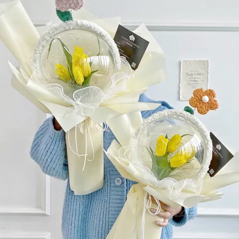 Korean Style Waterproof Flower Wrapping Paper Solid Color Matte Oya Paper For Bouquet DIY Gift Packaging Accessory Supplies