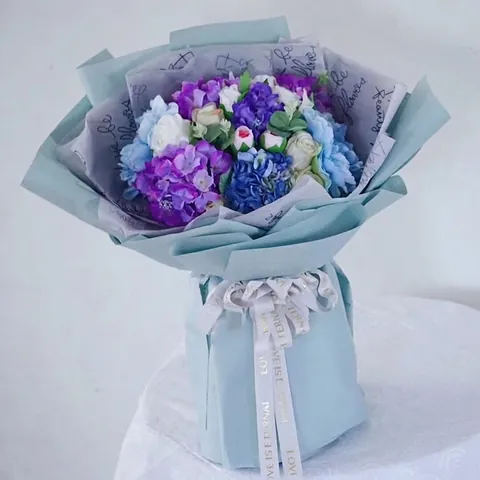 Papier Sydney Style Coréen Impression Anglaise Papier de Soie pour Emballage de Fleurs Bouquet Emballage Cadeau Papier Doublure