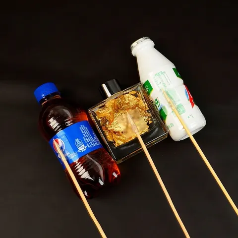 Floral Arrangement Fixing Glue Stickers Bamboo Sticks Set DIY Snack Bouquet Making Floral Supplies Craft Accessories