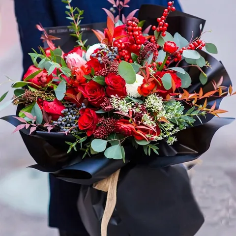 Waterproof Korean Style Matte Flower Wrapping Paper Semi-Transparent Foggy Light Paper For Bouquet Packaging Florist Supplies