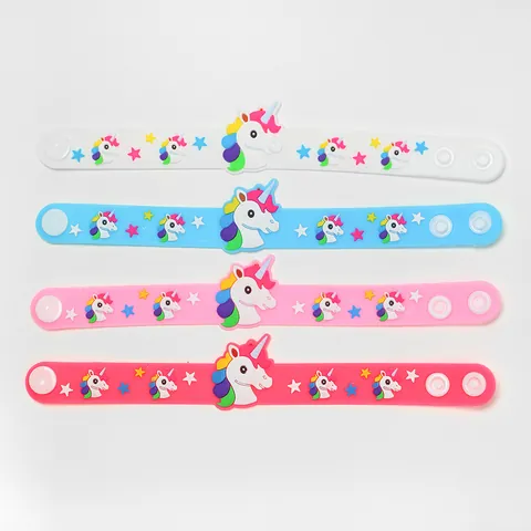 72 Pezzi Regalini per Feste a Tema Unicorno per Compleanno Bambini 12 Cerchietti 12 Sacchetti Regalo 12 Adesivi 12 Timbri 4 Braccialetti per Ragazze