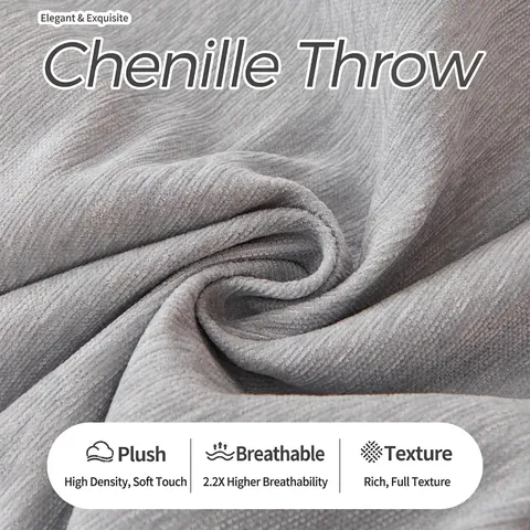 Nordic Chenille Sofa Cover With Tassels Anti-Slip Cat Scratch Resistant Universal Furniture Protector For Living Room Gift