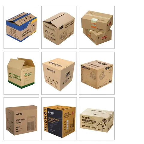 Extra Hard Corrugated Cardboard Aircraft Box Anti-crush Mailing Packaging Box Shipping Kraft White Pink Blue Storage Box