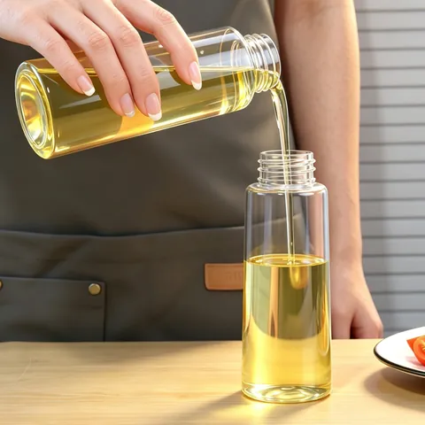 Voedselveilige Glazen Oliespuitfles Voor Keuken Koken Airfryer BBQ Pers Type Verneveling Olie Azijn Dispenser Mistspuit