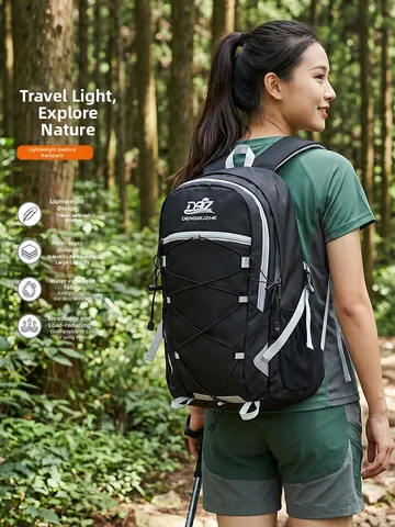 Sac à Dos de Randonnée Grande Capacité Imperméable Léger Sac de Sport pour Alpinisme Cyclisme Voyage Camping