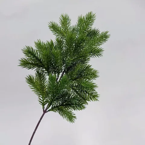 Artificial Pine Branch Realistic Cedar Fir Spray Faux Monstera Fern Leaf For Christmas Tree Decoration Home Garden DIY Greenery Plant Accessories