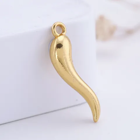 Vintage Alloy Pepper Chili Charms Italian Horn Cornicello Pendants For DIY Jewelry Making Bracelet Necklace Accessories