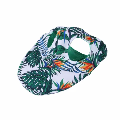 Canvas Pet Summer Sun Hat for Dogs and Cats with Ear Holes Outdoor Adjustable Puppy Baseball Cap Pet Headwear Accessories