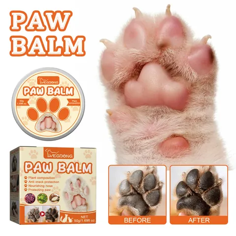 YEGBONG Pet Paw Balm For Dogs And Cats Anti Crack Moisturizing Cream Natural Plant Ingredients Paw Protection Balm