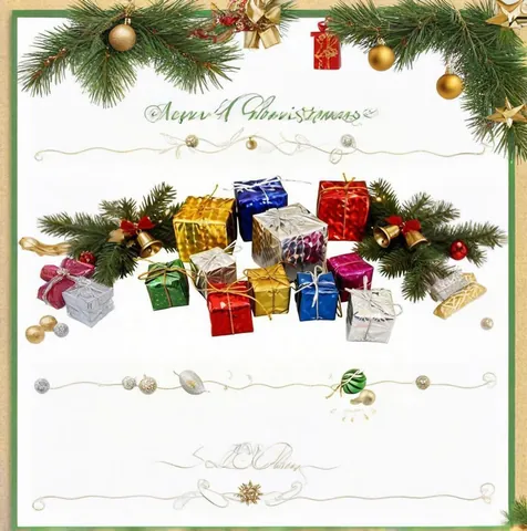 Laser Foil Christmas Mini Gift Box Hanging Ornament Foam Cube For Christmas Tree Party Holiday Interior Home Decoration