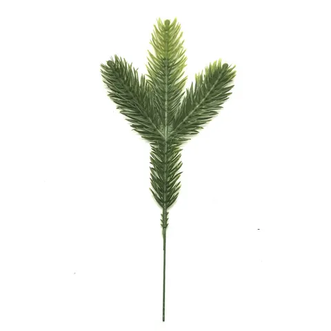 Artificial Pine Branches 3D Simulated Green Pine Needles For Christmas Tree Wreath DIY Home Garden Festival Decor Accessories