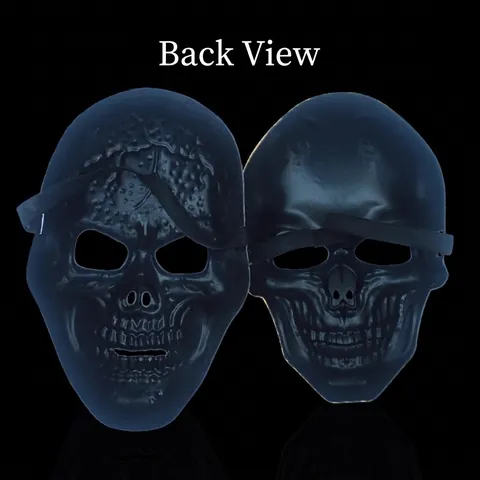 Halloween Full Face Skull Warrior Mask Tactical Military CS Protective Horror Skull Mask For Cosplay Party Decor Accessories