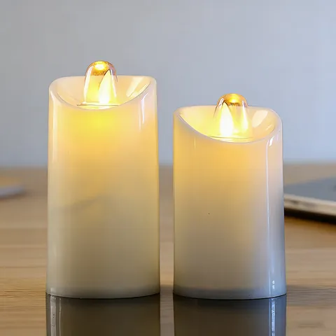 LED Flameless Simulation Candle Light Electronic Flickering Lamp For Wedding Party Hotel Proposal Valentine's Day Home Decor