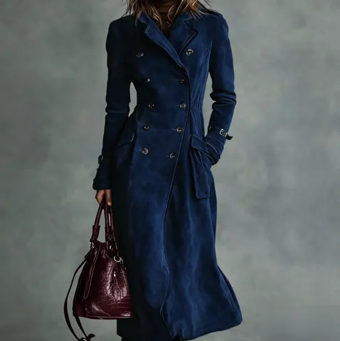 Women Retro Suede Artificial Lamb Wool Jacket Oversized Thick Warm Winter Coat Streetwear Solid Brown Button Outerwear