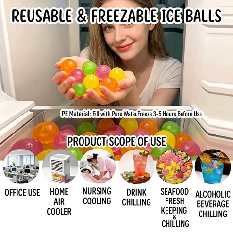 Reusable Plastic Ice Cubes White Cylindrical Non-Diluting Cooling Strips For Drinks Soda Whiskey Bar Party Home Summer Essentials