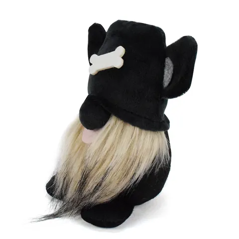 Dog Theme Plush Gnome Doll Cute Bone Ornament Handmade Polyester Dwarf For Home Decoration Puppy Gnome Gifts