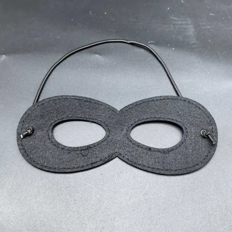 Halloween Schwarz Filz Unendlichkeitsform Maskerade Maske Für Kinder Erwachsene Cosplay Party Dekoration Kostüm Requisite Augenmaske